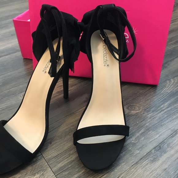Shoedazzle Jadira Heeled Sandal Women’s Black - Picture 3 of 6